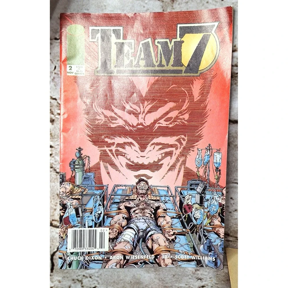 Vintage Team 7 Comics November 2, 1994 Authors Dixon, Wiesenefld, JD, & Williams